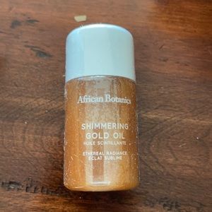 NWT African Botanics Shimmering Gold Oil